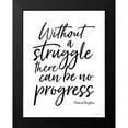 thumbnail image 2 of Ball, Susan 12x14 Black Modern Framed Museum Art Print Titled - No Progress Without Struggle, 2 of 5
