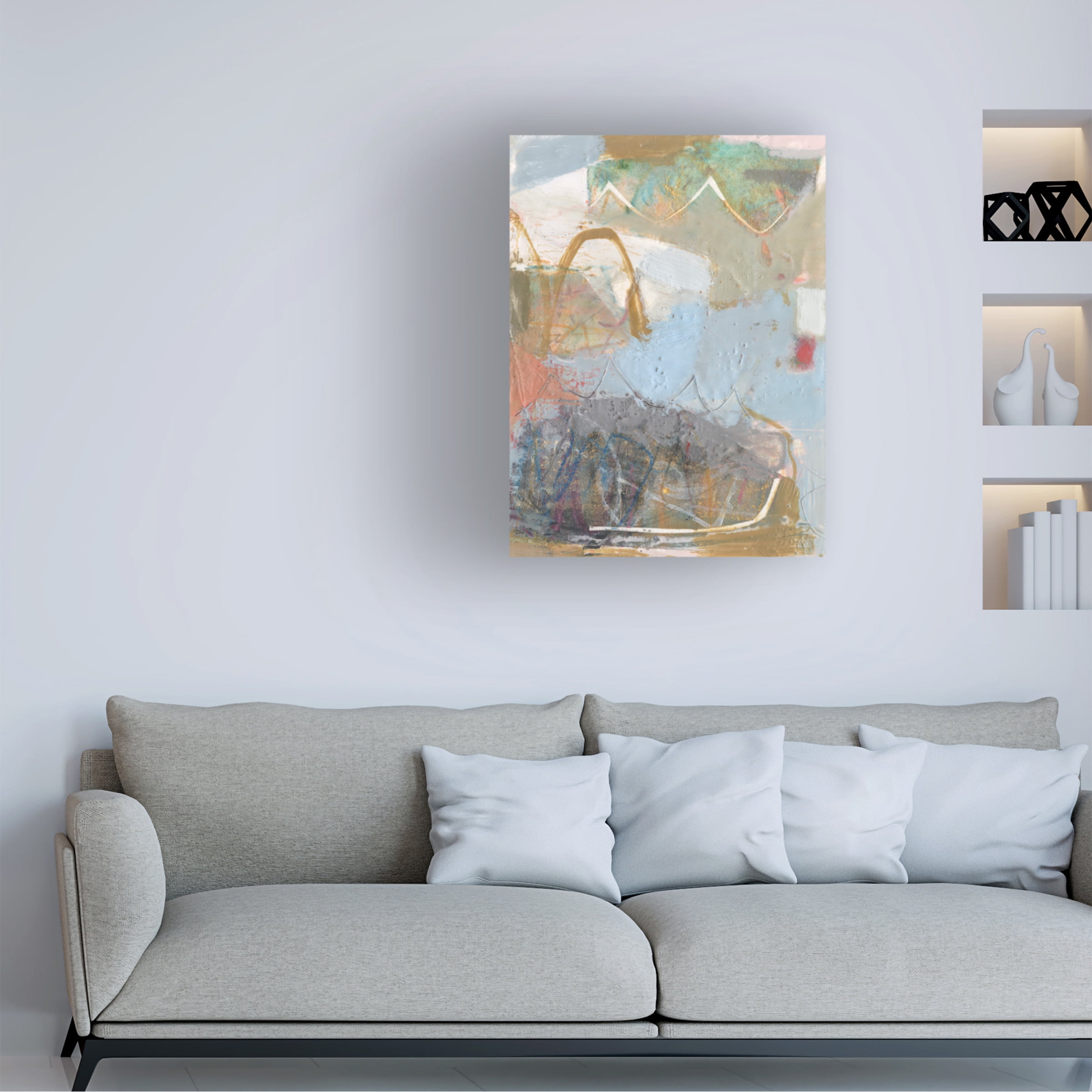 Sue Jachimiec 'Minim I' Canvas Art