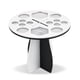 thumbnail image 2 of Cepillo de maquillaje Secado Rack Acrílico Pintura Cepillo Secado Rack de 14 orificios Stick y Pincel Seco Estante Cosméticos Cepillos Cosméticos Soporte Arte Decking Rack Blanco y negro Noticed CE001643-03, 2 of 7