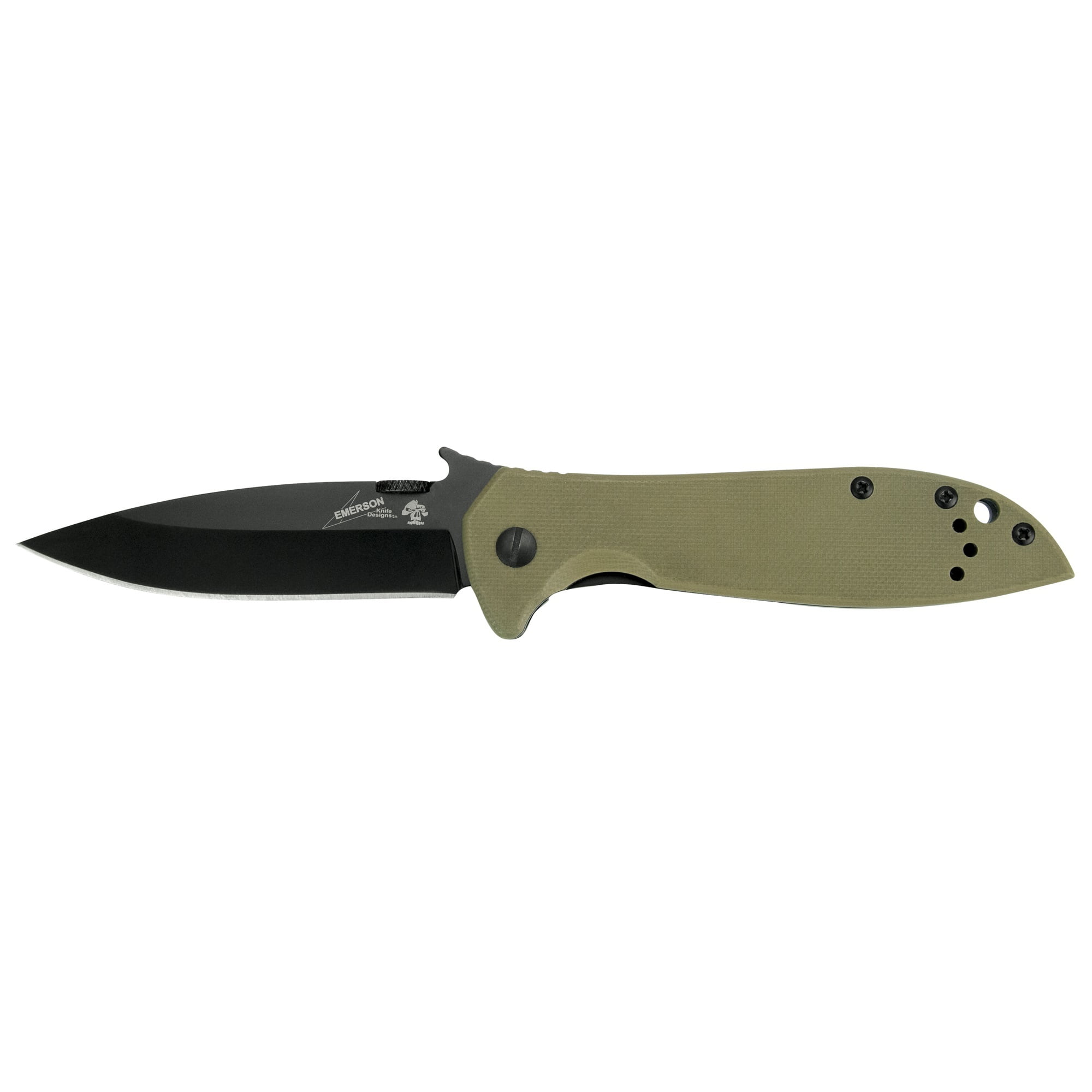 Kershaw CQC 4K (6054BRNBLK), Manual 3.25-inch 8Cr14MoV Stainless Steel Blade, Wave Shaped Opening Feature, Thumb Disk, Frame Lock, Reversible Pocketclip, 4.1 OZ.