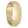 thumbnail image 2 of SZUL Women's 6mm Domed Comfort Fit Wedding Band in 14K Yellow Gold, 2 of 4