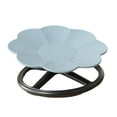 thumbnail image 3 of Silla giratoria para niños con coordinación corporal, asiento giratorio, juguete sensorial, base estable antideslizante, portátil, de metal y PP, adec Gris, 3 of 8