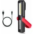 thumbnail image 1 of Luz de trabajo, luz de trabajo LED magnética recargable por USB, luz de inspección mecánica COB para reparación de automóviles, garaje, camping, emergencia, etc. Kuyhfg Bienvenido a Kuyhfg, 1 of 5