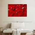 thumbnail image 2 of Elephant Stock Smudged Red Lipstick Wall Art - Horizontal Canvas Wall Art - Living Room Wall Decor - Fashion And Beauty Canvas - Red And Decor - 39" x 26", 2 of 8