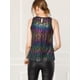thumbnail image 2 of INSPIRE CHIC Camiseta Sin Mangas Con Chaleco Brillante Metálico Brillante Sin Mangas Para Fiesta Y Club Para Mujer Negros S, 2 of 6