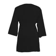 thumbnail image 2 of Salida de Playa Ocean Pacific para Mujer, Escote V Profundo Negro Talla CH, 2 of 4
