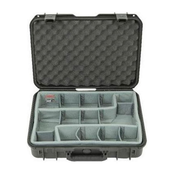 SKB  iSeries Case with Think Tank Designed Photo Dividers - Black - 18 x 13 x 5 in