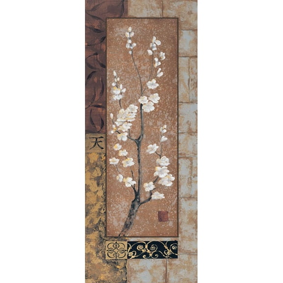 Destiny -Beautiful Classic Jade Branch Panel; One 8X20 Poster Print