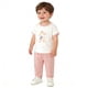 thumbnail image 1 of Ropa fina de verano para bebés, hecha de poliéster, para hombres y mujeres, para recién nacidos, con aire acondicionado, pijama de manga corta y cuello redondo., 1 of 6