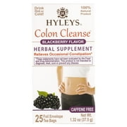 Hyleys Colon Cleanse Blackberry Flavor Tea Bags, 0.05 oz, 25 count