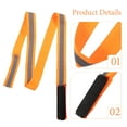 thumbnail image 3 of OULII 2Pcs Orange Nylon Deer Dragging Rope Heavy Duty Sturdy Outdoor Hunting Strap with Reflective Safety, 3 of 6