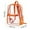 Orange, variant on XYAIYT Clear Backpack for Stadium Events and Concerts Transparent Multi Pocket Bag for Sports and Festivals TravelLong Lasting Vinyl Plastic with Heavy Duty Zippers