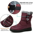 thumbnail image 3 of Northblanc Womens Snow Boots Winter Shoes with Comfortable Faux Fur Lined Warm Booties Waterproof Non Slip Outdoor Shoes, 3 of 8