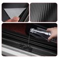 thumbnail image 3 of 1500 Purple Door Sill Guard Protector, 4PCS  Carbon Fiber Anti-Scratch Door Entry Edge Bumper Sill Scuff Plate Trim, Front/Rear Door Threshold Protector Cover Sticker Strips, 3 of 9