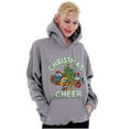 thumbnail image 4 of Smurfs Holiday Christmas Cheer Hoodie Sweatshirt Women Men Brisco Brands S, 4 of 6