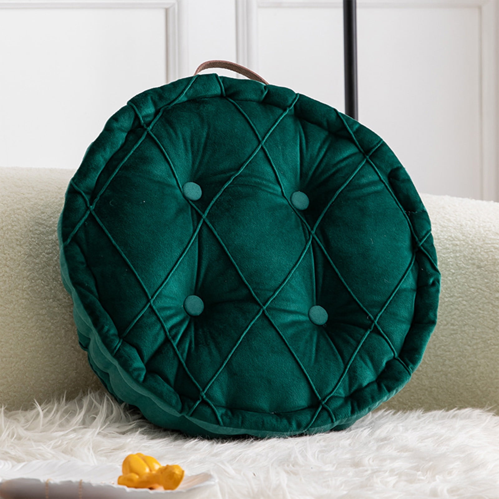 Solid Color Chair Cushion Thickened Soft Padded Chair Cushion Floor ...