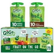 Staples GoGo Applesauce on the Go Squeeze Pouch 20 MNA04331