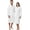 One Piece White, variant on Vinco Loops Luxury 100% Cotton Terry Cloth Bathrobe for Women and Men – Ultra-Soft Spa & Hotel Collection Unisex Velour Robe with Shawl Collar, Highly Absorbent Premium White Robe, One Size