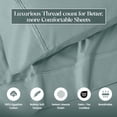thumbnail image 4 of Superior Egyptian Cotton 1200 TC Pillowcase Set - King, 4 of 4