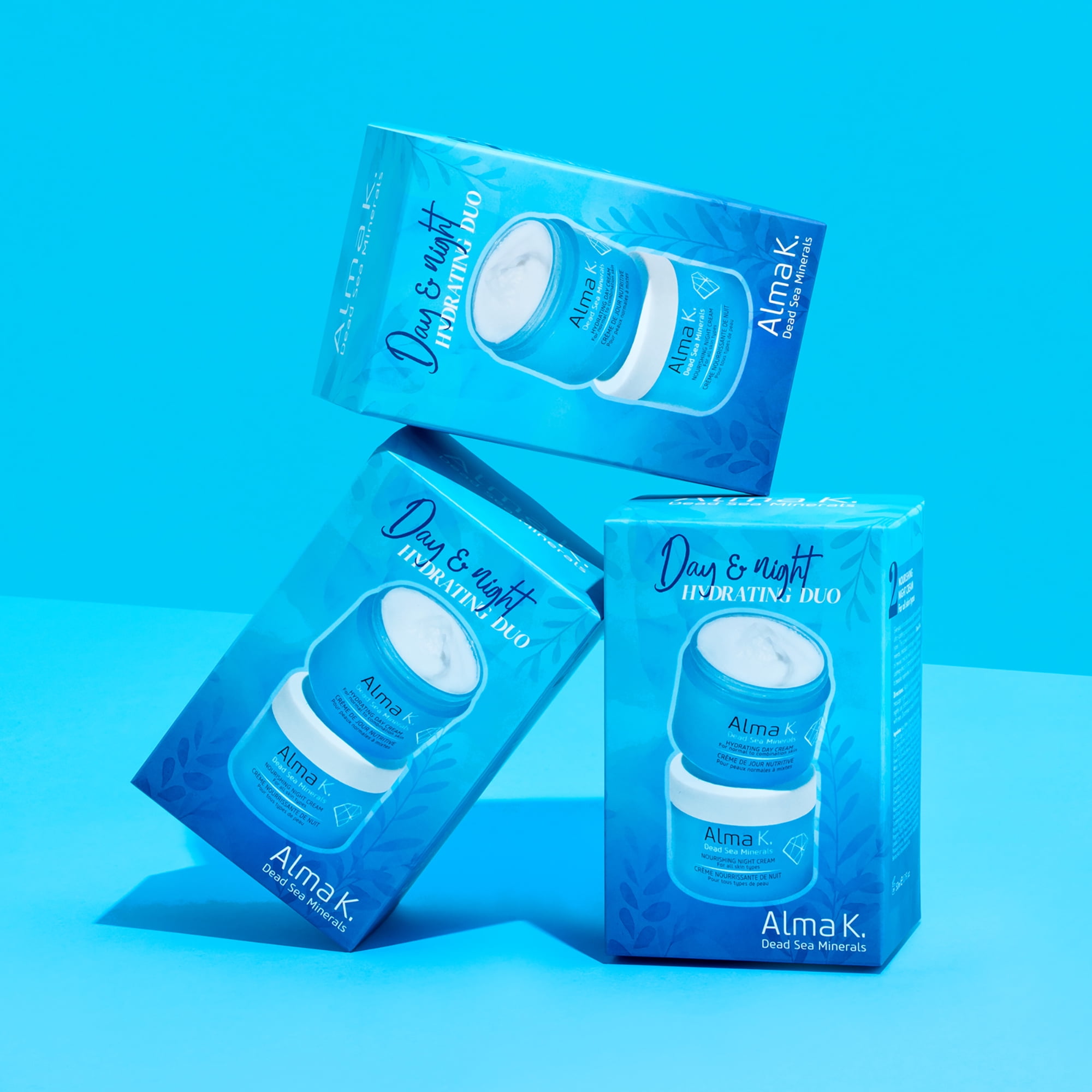 Alma K Day and Night Hydrating Duo, Day Cream and Night Cream, 2 Pc