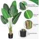 thumbnail image 4 of 2 - pack 48 - pulgada artificial bird of paradise tree: 8 trunks, 4 - foot faux banana tree con pot para indoor/outdoor home & oficina decor, 4 of 7