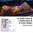 thumbnail image 3 of 33FT Rope Lights with RGB+Remote Control, Outdoor IP67 Waterproof light, Decor Lights for Bedroom, Gaming, Party, 3 of 6