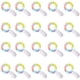 thumbnail image 1 of Cadena de luces Cynzia Fairy, funciona con pilas, 20 LED, multicolor, 1 of 7
