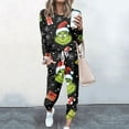 2024 Christmas pajamas for family Festive Women's Christmas Pajama Set