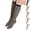 #01 Black, variant on Women's 8 Pairs Summer Mid-Calf Sheer Socks Ultra-Thin Ice Cooling Calf Stockings Breathable Translucent Nylon Socks ,One Size,Coffee