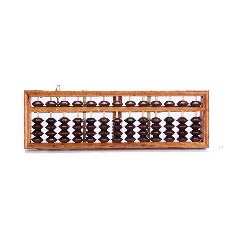 Ancient Chinese Calculators Abacus Soroban Column Math Aid Tool 