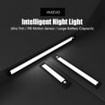 thumbnail image 2 of Luz nocturna para armarios Luz bajo el mostrador USB recargable HUIZUO Sensor de luz nocturna, 2 of 6