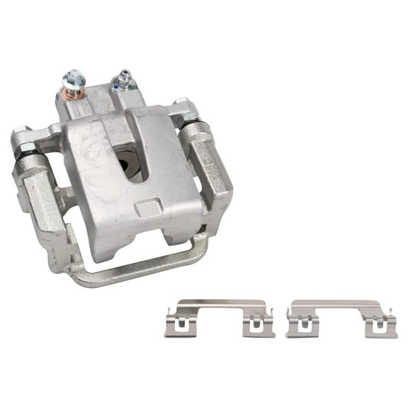 TRQ Rear Left Brake Caliper w/Bracket Drivers Side Compatible with 2005-2016 Chrysler 300 2009-2016 Dodge Challenger 2007-2016 Charger 2005-2008 Magnum