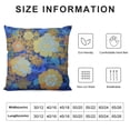 thumbnail image 5 of Nawypu  Throw Pillow Cover Retro Flowers Vintage Design Mandala Paisley Pattern Tribal Boho Abstract Circle Decor Lumbar Pillow Case Cushion for Sofa Couch Bed Standard Queen Size, 5 of 5