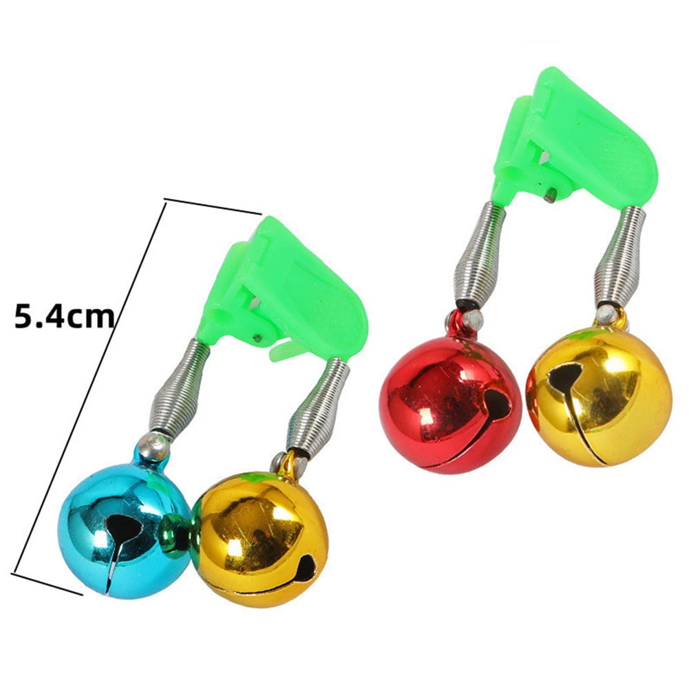 Screw screw bell spring plastic clip fish bell fishing alarm double