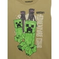 thumbnail image 3 of Minecraft Boys Fashion Muscle Graphic Tank, Sizes 4-18, 3 of 3