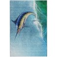 thumbnail image 2 of Addison Rugs Dream Shag Premium Machine Washable Transitional Sailfish Bermuda Rectangle Rug, 3' x 5', 2 of 8