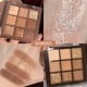thumbnail image 5 of Paleta de sombras de ojos FLYEEO, marrón neutro, oro rosa, 9 colores, 5 of 7