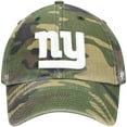 thumbnail image 2 of Men's '47 Camo New York Giants Woodland Logo Clean Up Adjustable Hat, 2 of 4