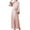 Pink., variant on Agkizg Plus Size Women's Silk Satin Bathrobe,Long Robes for Women's House Robes,Womens Solid Color Long Length Satin-Like Robe with Lace Hem Straps Pajamas Bathrobe Loungewear Wear