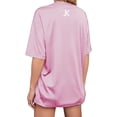thumbnail image 3 of Playera Jouska Mx Oversize Golden Mujer Gym Deportiva Casual Bodybuilding Relaxed Fit Rosa, 3 of 6
