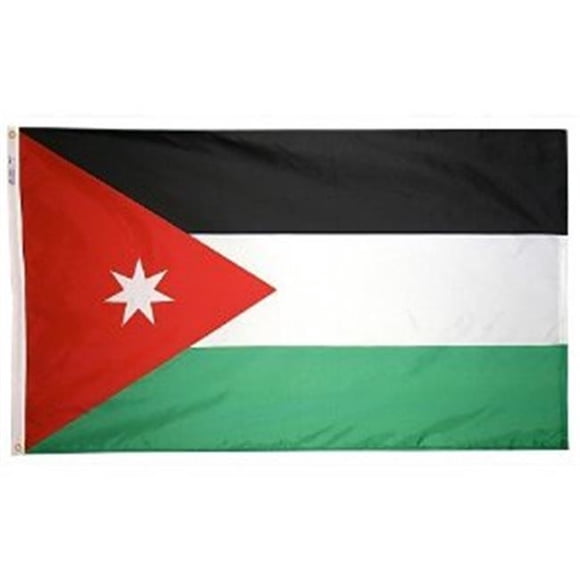 Annin Flagmakers 194381 Drapeau Jordan 4 Pi. X 6 Pi. Nyl-Glo