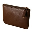 thumbnail image 1 of Huanglei Women's Purse Small Leather Wallet With Zipper Compact Card Holder Soft Grained Texture For Daily Use And Commute, 1 of 4