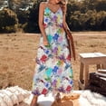 thumbnail image 3 of Off to The Horse Races Sleeveless Dress Women's Evening Dress Womans Clothing, 3 of 9