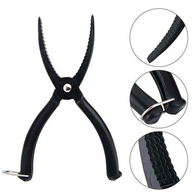 Fishing Gripper Gear, Grip Tackle Fish Lip Holder Ice Rod Holder Tool ABS Fish Holding Clamp