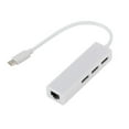 thumbnail image 1 of HLONK USB Type C to Ethernet RJ45 Network LAN Adapter Converter Y Hub For PC P4D2, 1 of 7