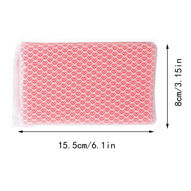 Kitchen Cleaning Sponges Pack Of 15 Kitchen Dishwashing Sponges Mesh Net  Scouring Pad Multi Color Odor Sponge For Home Dish Cleaning 