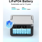 OUKITEL FFPOWER P1000 Plus Solar Generator (200W Solar Panel)
