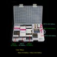 thumbnail image 3 of Battery Organizer Large Capacity Battery Holder Storage Case for AA/AAA Battery, 3 of 9