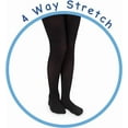 thumbnail image 3 of Jefferies Socks Girls School Uniform Dance Ultra Soft Microfiber Tights 2 Pair Pack, 3 of 4
