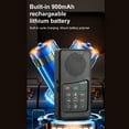 thumbnail image 4 of Lecteur Audio de Livres Scripturaires, Lecteur de Livres Scripturaires Portable à Énergie Solaire avec Batterie 900 mAh, Lecteur Électronique Intelligent de Bible avec Capacité 4G, 4 of 7